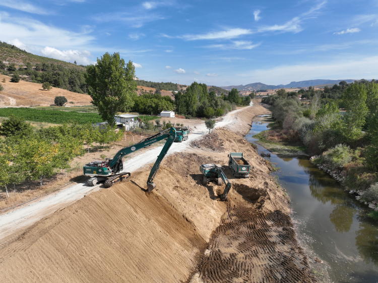 DSİ’den Bursa Yenişehir’e taşkın koruma yatırımı