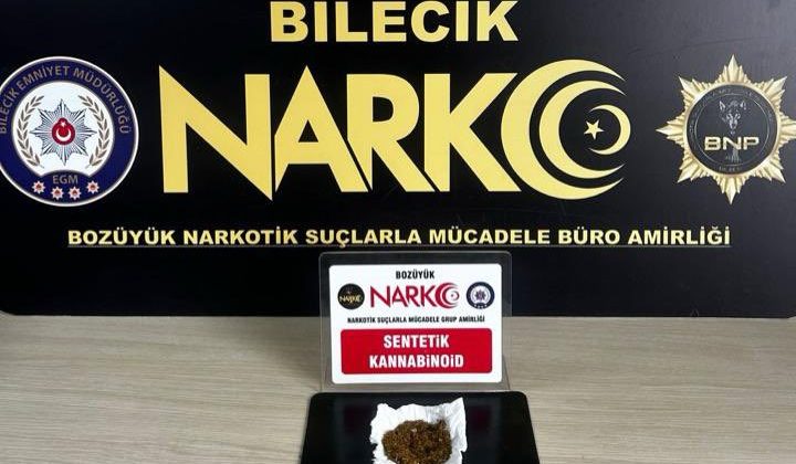 Bozüyük'te Narkotik Darbesi: Sentetik Madde Ele Geçirildi