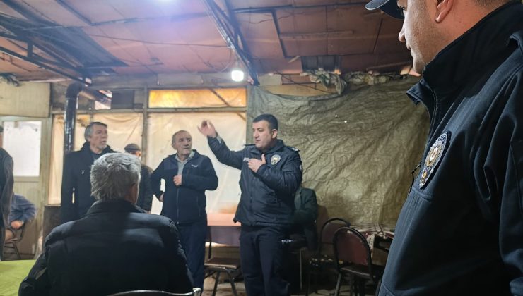 Pazaryeri’nde kahve denetimleri sürüyor