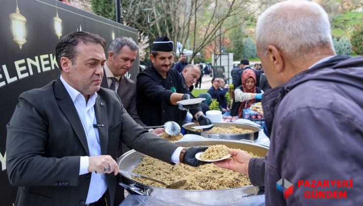 BİLECİK’TE ASIRLIK GELENEK YAŞIYOR: ŞİFALI PİLAV İKRAMI GÖNÜLLERİ BİRLEŞTİRİYOR