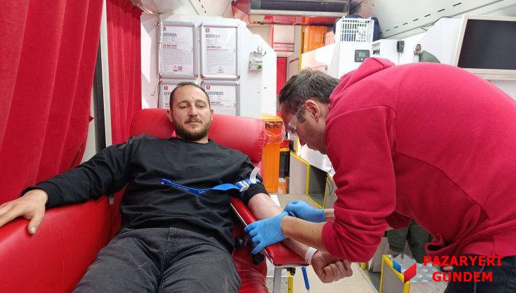 Pazaryeri’nde Hayat Kurtaran Kampanya: “Kan Acil Değil, Sürekli İhtiyaçtır”