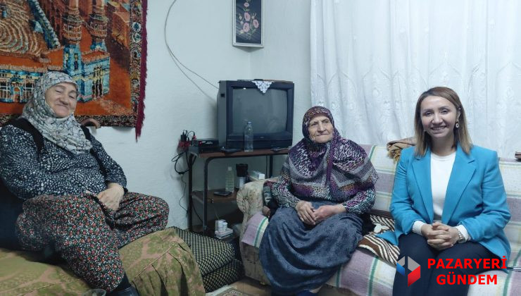 Bilecik Pazaryeri'nde yaşlılara vefa ziyareti