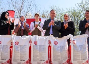 Kurtköy’de Ayçiçeği Bereketi: 30 Bin Dekarlık Hedef İçin İlk Adım Atıldı