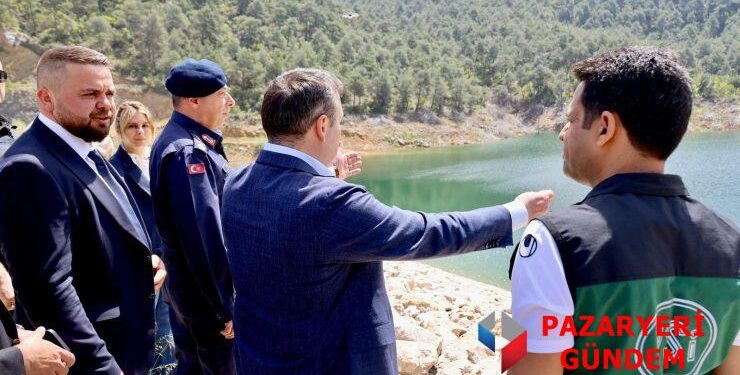 Vali Sözer, Soğucakpınar Barajı’nda İncelemelerde Bulundu