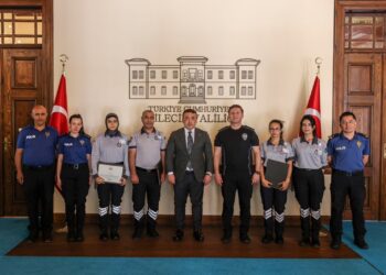 ÖZEL GÜVENLİK PERSONELLERİNE BAŞARI BELGESİ