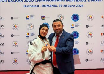 BİLECİKLİ MİLLİ JUDOCUDAN BALKAN ŞAMPİYONASI’NDA BRONZ MADALYA